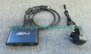 New Neet Comprehensive VGA - Audio to HDMI Converter With Cable And AC Power Adapter